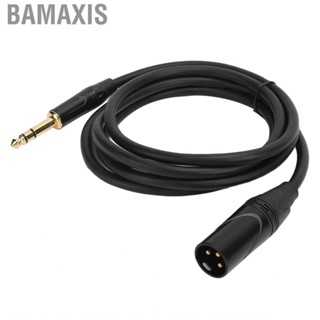 Bamaxis JORINDO XLR Male To 1/4in 6.35mm Jack Cable Balanced Signal Microphone DSO