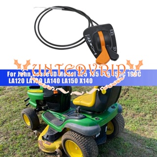 คันเร่งควบคุมคันเร่งคู่ GY20948 แบบเปลี่ยน สําหรับ John Deere JD Model 125 135 145 155C 190C LA120 LA130 LA140 LA150