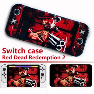 เคสแข็ง ป้องกันรอย สําหรับ Nintendo Switch OLED Red Dead Redemption 2