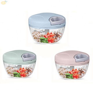 【VARSTR】Manual Food Chopper Manual Onion Cutter Slicer Slicers Vegetable Press