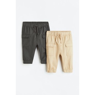 H&amp;M  Boy 2-pack cotton cargo trousers 1117499_1