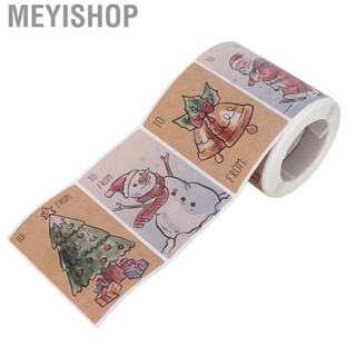 Meyishop Christmas  6 Designs 250 Adhesive Xmas Decorative Labels For Cards Gift