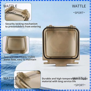 Wattle ฝาครอบปะเก็นปั้มน้ํา มองเห็นได้ชัด อุปกรณ์เสริม สําหรับสระว่ายน้ํา