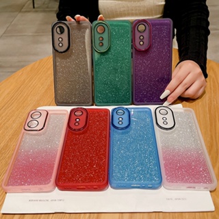 เคสโทรศัพท์มือถือ TPU แบบนิ่ม ป้องกันเลนส์กล้อง สีแคนดี้ สําหรับ OPPO Reno 10 Pro 5G A78 4G A58 4G