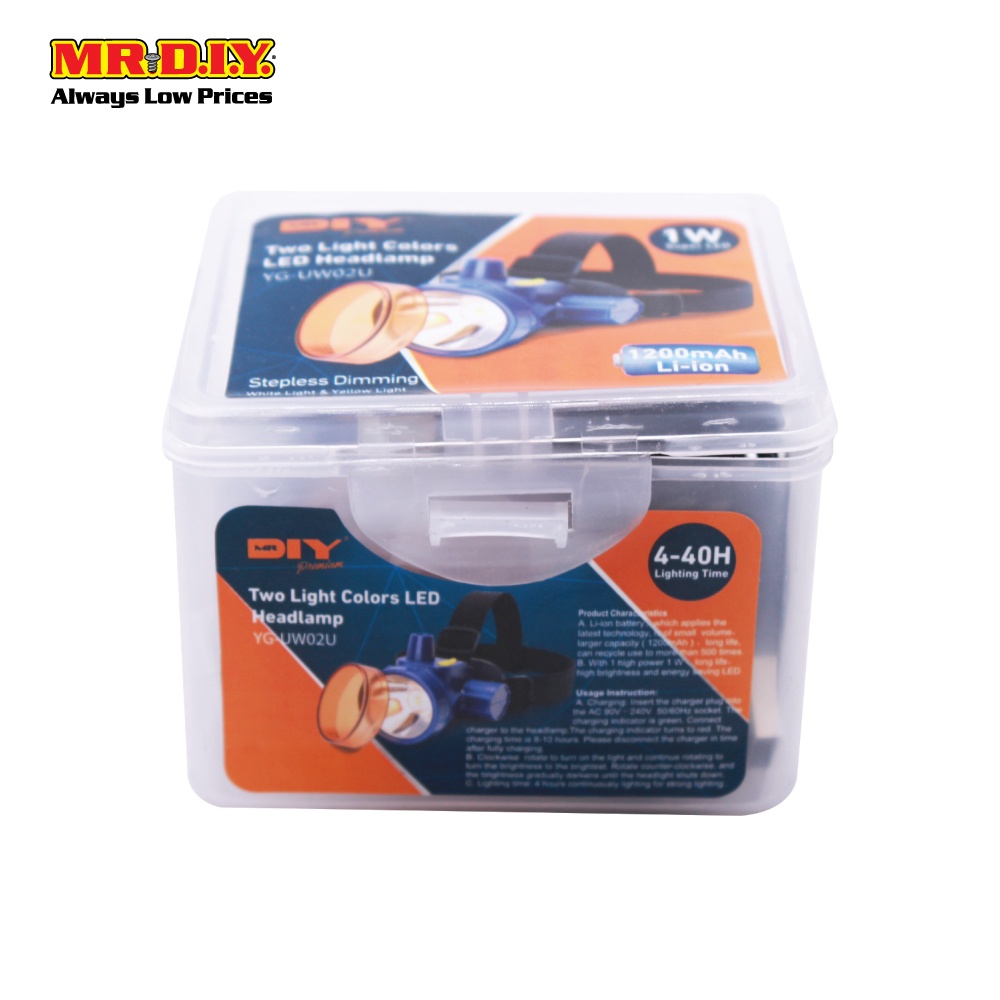มิสเตอร์ ดี. ไอ. วาย. USB HEAD LIGHT ไฟฉายคาดหัว