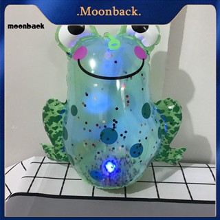 &lt;moonback&gt; ของเล่นเป่าลม รูปกบ ประดับเลื่อม กลิตเตอร์ น้ําหนักเบา