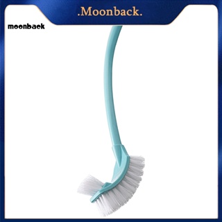 &lt;moonback&gt; แปรงทําความสะอาด ขนแปรงนุ่ม น้ําหนักเบา จับสบาย สําหรับห้องน้ํา