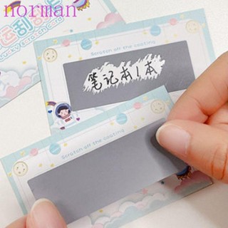 Norman การ์ดขูดขีด Pvc ของเล่นสําหรับเด็ก