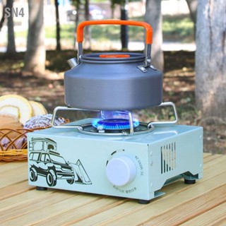 SN4 เตาแก๊สแบบพกพา Professional 2100W Butane Gas Stove for Camping Hiking Backpacking Survival