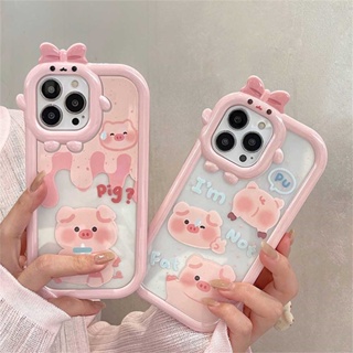 เคสโทรศัพท์มือถือ ซิลิโคนนุ่ม ลายการ์ตูนหมูน่ารัก สําหรับ Realme 10 C30 C31 C33 C35 C21Y C25Y RealmeC11 C25 C17 C15 C12 C3 C2 7i 5 5i 6i 9i Narzo 30A 50A Prime HOSTR