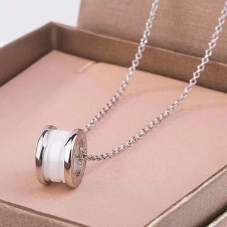 หรูหรา All-Match เอวเล็กไทเทเนียมเหล็ก Clavicle Chain ชุบ 18K Gold Non-Fade คู่สร้อยคออุปกรณ์เสริมของขวัญต้องมี