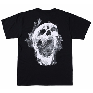 New Revenge mens womens skull round neck cotton short-sleeved t-shirt_02