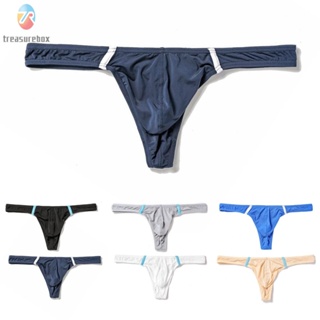 【TRSBX】Home Underwear Lingerie Sexy Solid Color T-back Breathable Comfortable