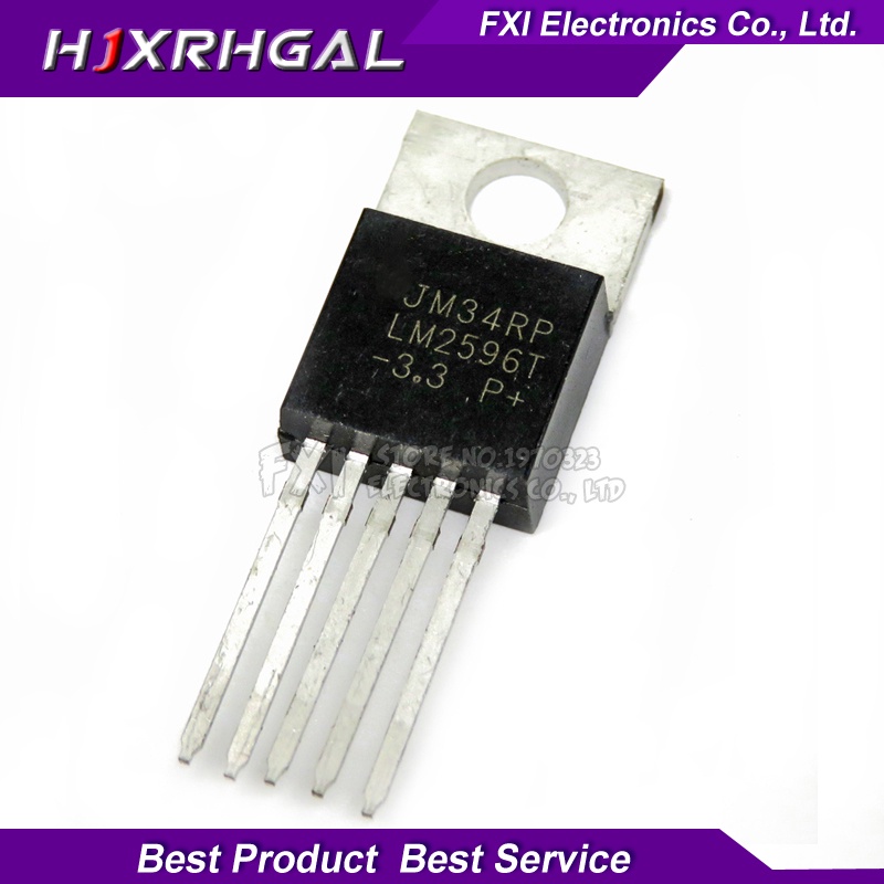 10PCS LM2596T-3.3 LM2596T LM2596 TO-220-5 คุณภาพใหม่งานดีมาก 100% ของชิป IC