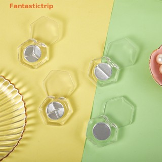 Fantastictrip 1 ชิ้น 26 มม. เคสอายแชโดว์เปล่า พาเลท แป้ง เครื่องสําอาง DIY แต่งหน้า แฟชั่น