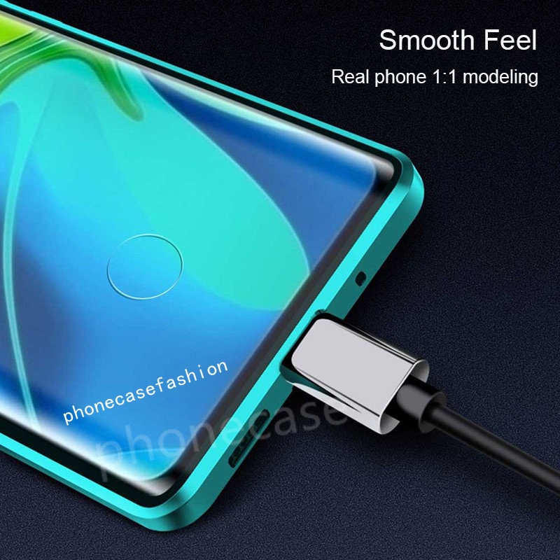 เคสโทรศัพท์สําหรับ Redmi หมายเหตุ 14 13 Pro Plus 4G 5G 2024 ปลอกกันกระแทกปลอกโลหะกระจกสองด้านฝาหลัง ราคา ถูกที่สุด ดีลบีเคเค แกลเลอรีภาพที่ 9