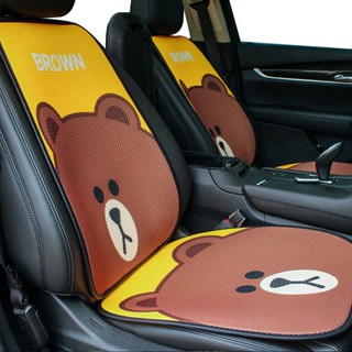 Cartoon Cute Car Cushion Single Piece Goddess High-Profile Figure Car Seat Cushion Seat Cushion Vehicle Mat Four Seasons Universal EdDj