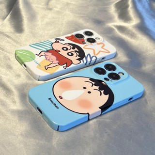 เคสโทรศัพท์มือถือแบบแข็ง กันกระแทก กันรอยกล้อง ลายการ์ตูนชินจังจอมแก่น หรูหรา สําหรับ Huawei P20 P30 P40 P50 Pro Lite Mate 20 30 40 50 Pro Y9 Prime 2019