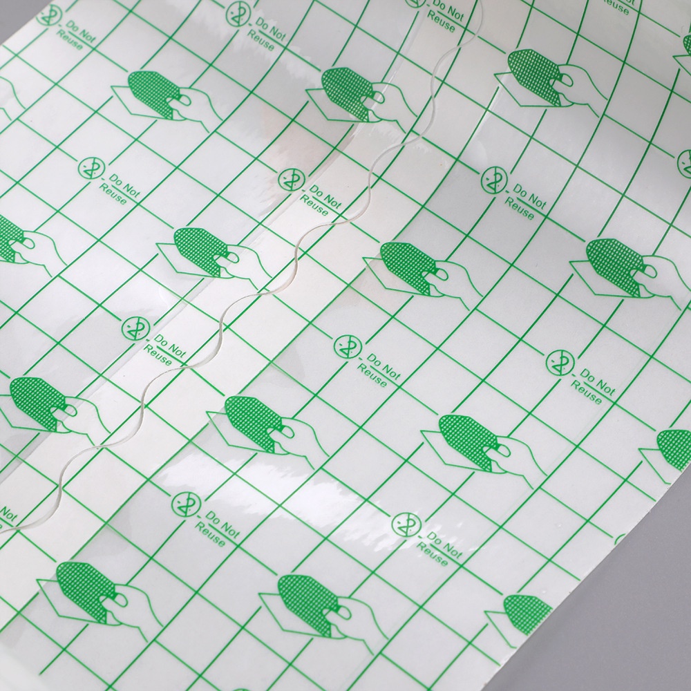 สติกเกอร์ฟิล์มใส Pu ระบายอากาศ กันรอยแผลเป็น 10 ม. * 15 ซม. สําหรับซ่อมแซมรอยสัก - รูปที่ 7