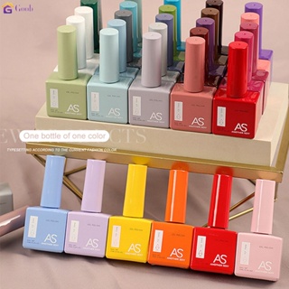 AS สีทาเล็บเจล สีเล็บเจลทาเล็บ
ยาทาเล็บเจลสีเจล แแบบต้องอบSoak Off UV Nail Gel 15ml

 【goob】