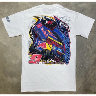 เสื้อยืด ลาย Joey Saldana "Brownsburg Bullet" 2011 ขนาดเล็ก สีแดง สําหรับรถแข่ง Kasey Kahne Sprint