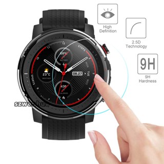 กระจกนิรภัยกันรอยหน้าจอ 2.5D 9H สําหรับ Huami Amazfit Stratos 3 Watch