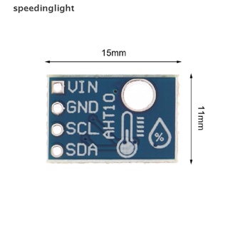 Slth AHT10 โมดูลเซนเซอร์วัดอุณหภูมิ และความชื้นดิจิทัล ความแม่นยําสูง IIC I2C 1.8-3.6V แบบเปลี่ยน DHT11 SHT20 AM2302