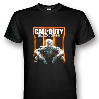 Yilin6 [พร้อมส่ง] เสื้อยืดผ้าฝ้าย 100% พิมพ์ลาย Call Of Duty Black Ops 3 Sdg07 พลัสไซซ์ พลัสไซซ์ สีดํา สําหรับผู้ชา_02