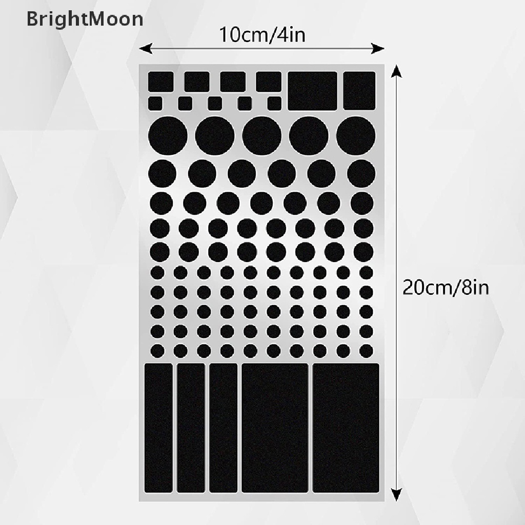 Brightmoon สติกเกอร์ LED ปิดกั้นแสงอัตโนมัติ สําหรับ Electron Nice