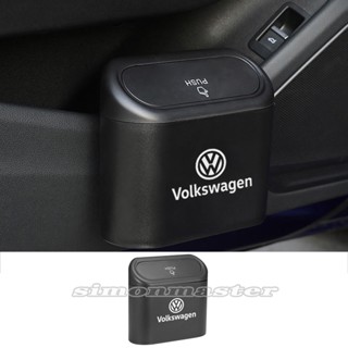 ถังขยะแขวนด้านข้างประตูรถยนต์ อเนกประสงค์ สําหรับ Volkswagen VW Vento Beetle Jetta Tiguan