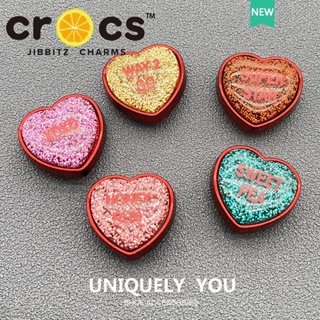 Jibbitz crocs Sweetheart Series หัวเข็มขัด รูปดอกไม้ คุณภาพสูง เครื่องประดับ สําหรับรองเท้า