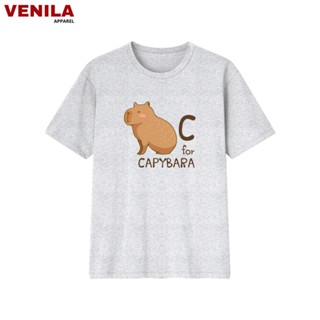 เสื้อยืด พิมพ์ลาย Capybara MasBro KapiBara น่ารัก พรีเมี่ยม สําหรับผู้หญิง