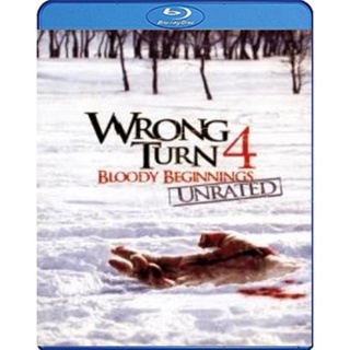 แผ่น Bluray หนังใหม่ Wrong Turn 4 Bloody Beginnings หวีดเขมือบคน 4 ปลุกโหดโรงเชือดสยอง (เสียง Eng /ไทย | ซับ Eng/ไทย) หน