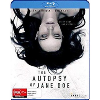 หนังแผ่น Bluray The Autopsy of Jane Doe (2016) สืบศพ และคำสาปของเจน โดว์ (เสียง Eng/ไทย | ซับ Eng/ ไทย) หนังใหม่ บลูเรย์