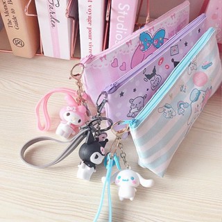 กระเป๋าดินสอ กระเป๋าเครื่องเขียน ลาย Sanrio Kuromi สําหรับนักเรียน