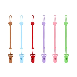 Baby Soother Anti-drop Chain Silicone Pacifier Strap Lost Prevent Teether Chain