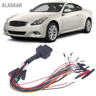  ALASKAR สายจัมเปอร์ OBD2 ECU การอ่านข้อมูลโปรโตคอลแบบเต็มและการปรับเปลี่ยนเครื่องมือปรับแต่งชิป การถ่ายโอนข้อมูลที่ถูกต้อง