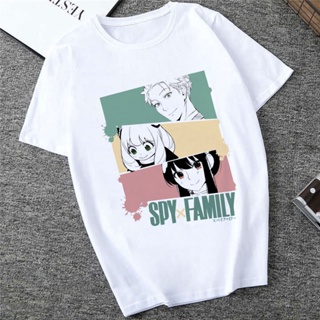 เสื้อยืด พิมพ์ลายการ์ตูนกราฟฟิค Spy X Family Kawaii Anya สไตล์ญี่ปุ่น ฮาราจูกุ สําหรับผู้ชาย และผู้หญิง