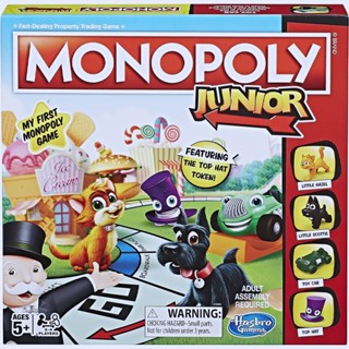 Monopoly Junior Board Game, Ages 5 and up