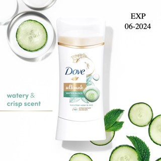 Dove Ultimate Antiperspirant Deodorant Stick Cucumber Water &amp; Mint 74g.