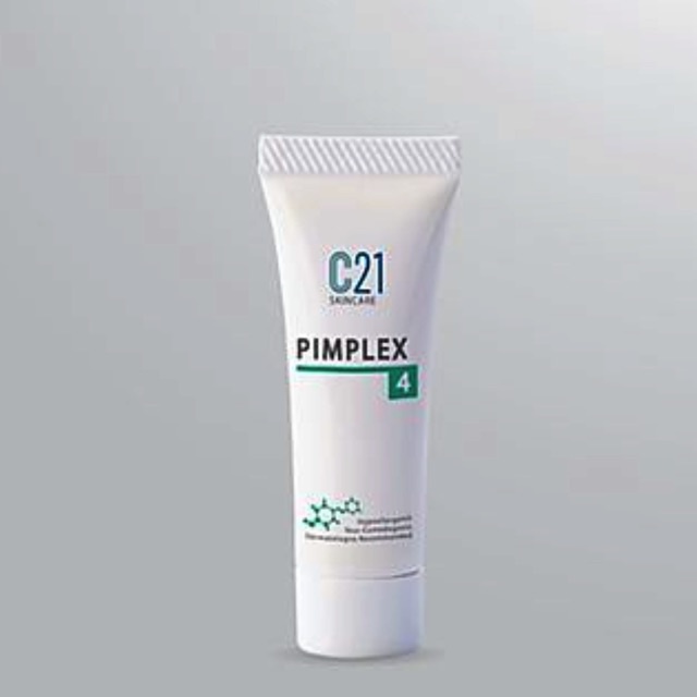 C21 Pimplex4 10 Ml. ครีมรักษาสิวอุดตัน สิวเสี้ยน รอยดำ รอยแดง (ก่อนนอน) 1