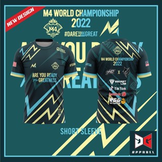 [ใหม่] Mlbb M4 WORLD CHAMPIONSHIP 2022 TODAK TEAM HAQ UNISEX FULL SUBLIMATION JERSEY