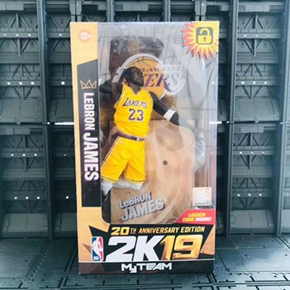 โมเดลตุ๊กตาบาสเก็ตบอล James 2K19 Collectors Edition Kobe ของเล่นสําหรับเด็ก