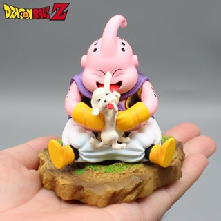 โมเดลฟิกเกอร์ Pvc รูปปั้นอนิเมะ Dragon Ball Z Majin Buu Kawaii Lick Dog ขนาด 9 ซม. เหมาะกับของขวัญ ของเล่นสําหรับเด็ก