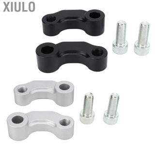 Xiulo Rearview Mirror Extend Adapter  Rust Resistant Wing Mirror Extension Mount 2 Pcs  for Motorcycle