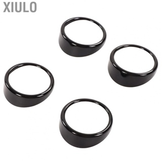 Xiulo AC Air Vent Ring Trim  4Pcs Interior Decor Air Outlet Vent Ring  for Car Dashboard