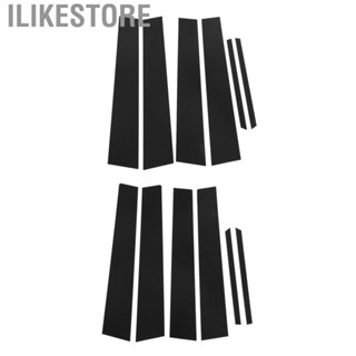 Ilikestore Car Window Molding Trim  Window Pillar Post Decal 6Pcs  for Car