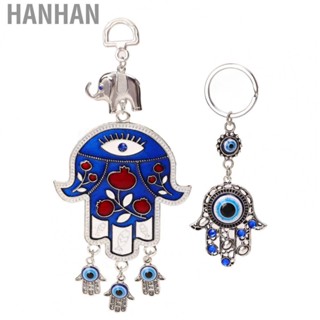 Hanhan Blue Eye Pendant Keychain  Blue Eye Pendant Decoration Blue  for Car