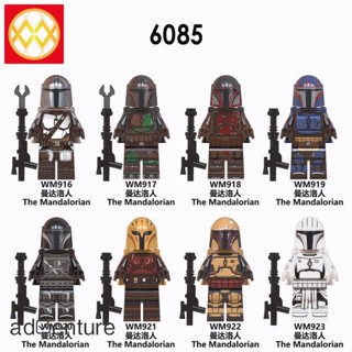 Adven ฟิกเกอร์ The Mandalorian Mini Figures Star Wars ของเล่นสําหรับเด็ก WM6085