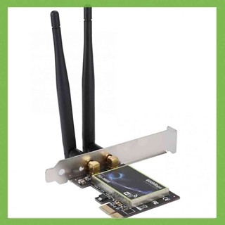 Su-n600 การ์ดเครือข่ายอีเธอร์เน็ต PCI-E 2.4G 5G Dual Band 600M